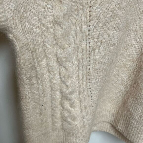 Madewell Plus Cable Havener Sweater Womens 4X - Picture 5 of 7